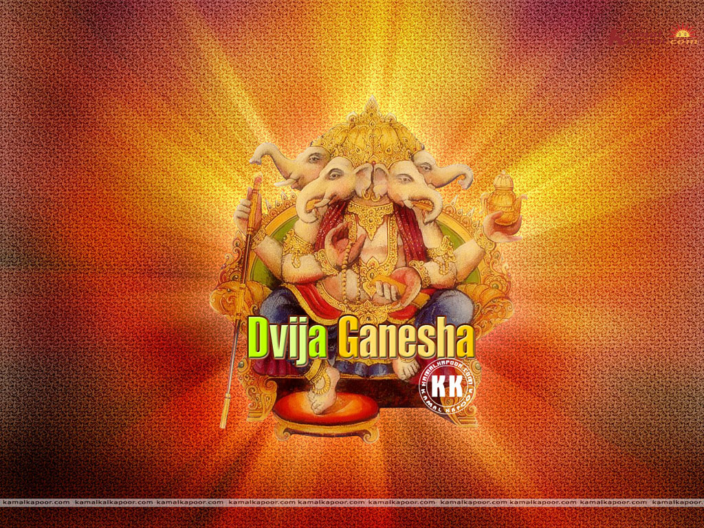 Forms of Ganesha Wallpaper